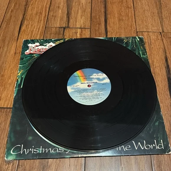 New Edition - “Christmas All Over The World” Vinyl LP - Picture 5 of 6